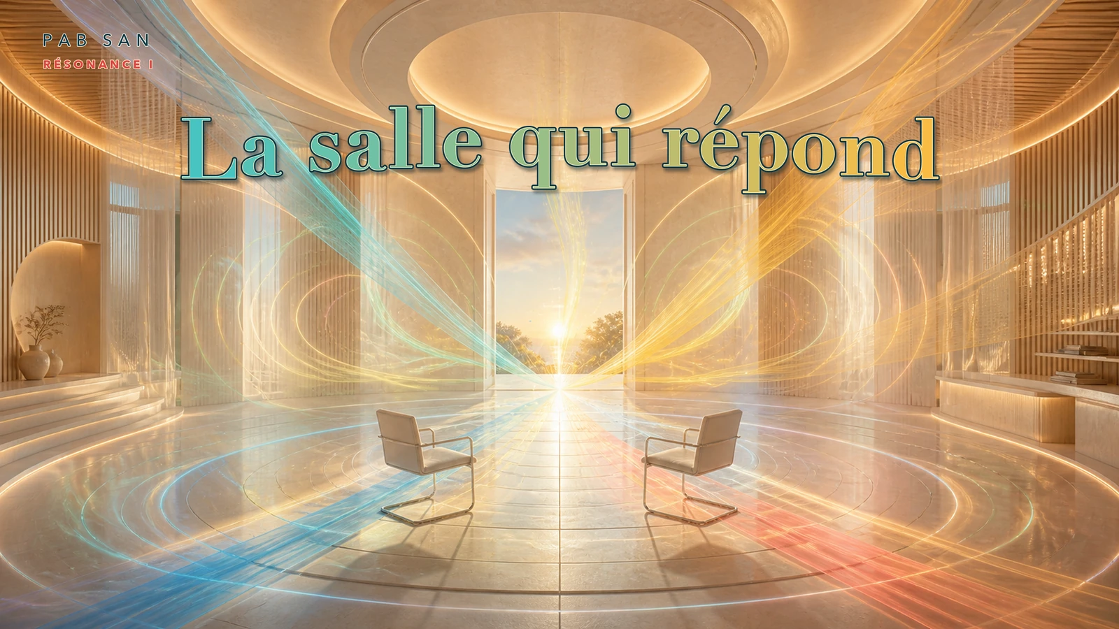 Illustration de R01 — La salle qui répond